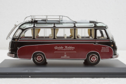 Setra S6 brown/red, 450284300, Schuco 1:43