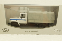 Газ-3308 4х4, милиция, SSM1154, SSM 1:43