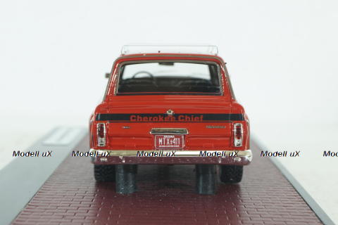 Jeep Cherokee Chief red 1980, MX21004-011, Matrix 1:43