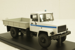 Газ-3308 4х4, милиция, SSM1154, SSM 1:43
