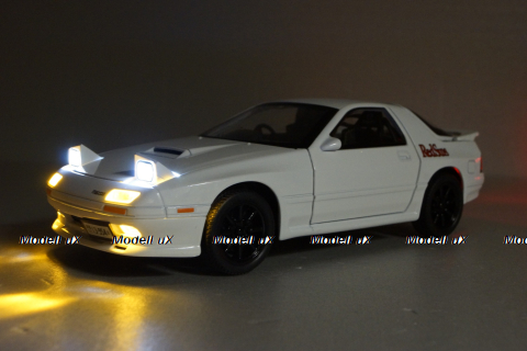 Mazda RX-7 FC3S 1990, white, 20052, Jinlifang 1:24