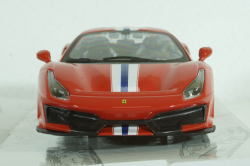 Ferrari 488 Pista 2018, red, BU26026R, Burago 1:24