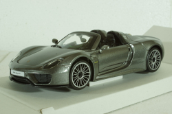 Porsche 918 Spyder 2010, grey, BU21076GR, Burago 1:24