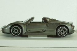 Porsche 918 Spyder 2010, grey, BU21076GR, Burago 1:24