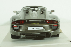 Porsche 918 Spyder 2010, grey, BU21076GR, Burago 1:24