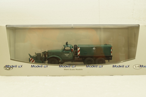 Д-470 Зил-157Е, шнекороторный снегоуборочный автомобиль, SSM1107, SSM 1:43