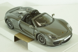 Porsche 918 Spyder 2010, grey, BU21076GR, Burago 1:24