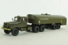 КрАЗ-258 с полуприцепом-цистерной ТЗ-22 (хаки), SSM7026, SSM 1:43