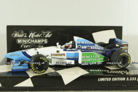 Benetton Renault 1996, G.Berger, 430960094, Minichamps 1:43