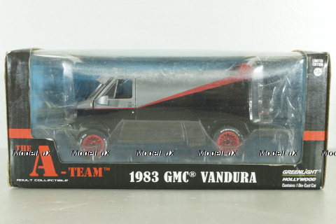 GMC Vandura 1983 from TV Series The A Team, 84072, Greenlight 1:24