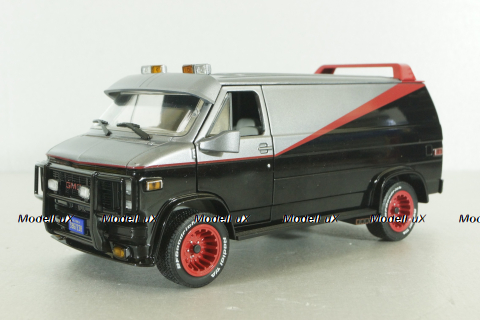 GMC Vandura 1983 from TV Series The A Team, 84072, Greenlight 1:24