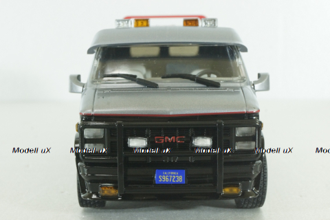 GMC Vandura 1983 from TV Series The A Team, 84072, Greenlight 1:24