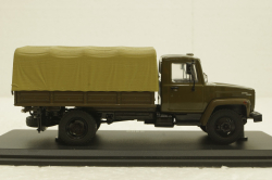 Газ-3309, хаки, SSM1153, SSM 1:43