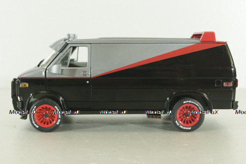GMC Vandura 1983 from TV Series The A Team, 84072, Greenlight 1:24