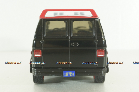 GMC Vandura 1983 from TV Series The A Team, 84072, Greenlight 1:24