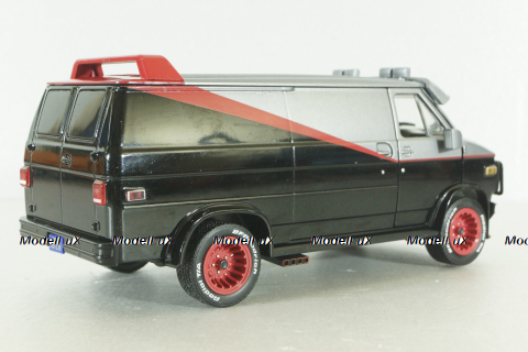 GMC Vandura 1983 from TV Series The A Team, 84072, Greenlight 1:24