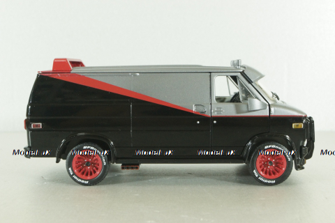 GMC Vandura 1983 from TV Series The A Team, 84072, Greenlight 1:24