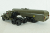 КрАЗ-258 с полуприцепом-цистерной ТЗ-22 (хаки), SSM7026, SSM 1:43