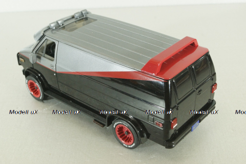 GMC Vandura 1983 from TV Series The A Team, 84072, Greenlight 1:24