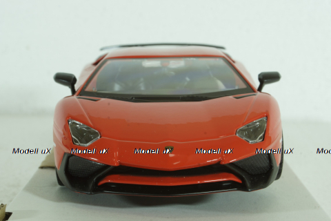 Lamborghini Aventador LP750-4 SV Superveloce, 2015, dark orange, BU21079R, Burago 1:24