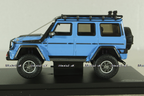 Mercedes Brabus 550 Adventure G-Class 4x4² 2017, blue, ALM460307, AlmostReal 1:43