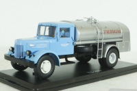 ТЗ-200 на шасси Маз-200, голубой/серебристый, SSM1084, SSM 1:43