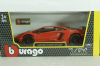 Lamborghini Aventador LP750-4 SV Superveloce, 2015, dark orange, BU21079R, Burago 1:24
