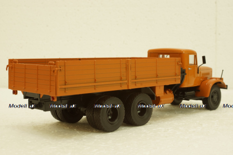 Краз-257Б1 бортовой, оранжевый, АвтоИстория 1:43