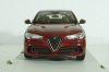 ALFA ROMEO STELVIO Q4 QUADRIFOGLIO V6 BITURBO 510hp 2017 - ROSSO ALFA - RED, BU21086R, Burago 1:24
