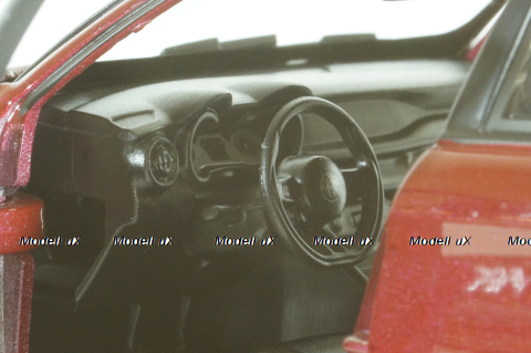 ALFA ROMEO STELVIO Q4 QUADRIFOGLIO V6 BITURBO 510hp 2017 - ROSSO ALFA - RED, BU21086R, Burago 1:24