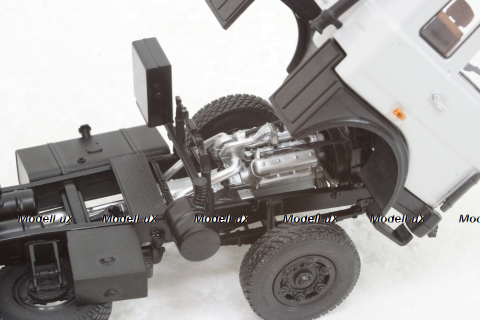 Маз-5432 з напівпричепом Маз-52328 сірий/синій, АвтоИстория 1:43