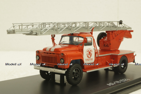 АЛ-18 Газ-52, пожарная автолестница , SSM1326, SSM 1:43