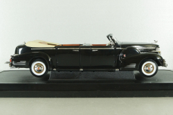 Cadillac V-16 Presidential Limousine 1938, black, 24028, Signature Models 1:24