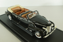 Cadillac V-16 Presidential Limousine 1938, black, 24028, Signature Models 1:24