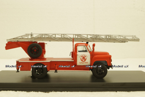 АЛ-18 Газ-52, пожарная автолестница , SSM1326, SSM 1:43
