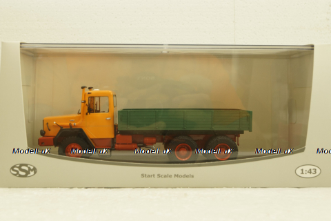 Magirus-290, оранжевый/зеленый, SSM1287, SSM 1:43