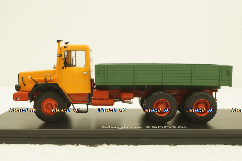 Magirus-290, оранжевый/зеленый, SSM1287, SSM 1:43