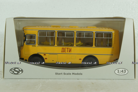 Паз-32051 Дети, Автобус, SSM4025, SSM 1:43