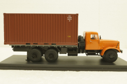 Краз-257Б1, контейнеровоз, SSM1148, SSM 1:43