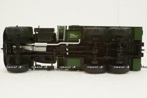 Краз-214 бортовой, зеленый, АвтоИстория 1:43