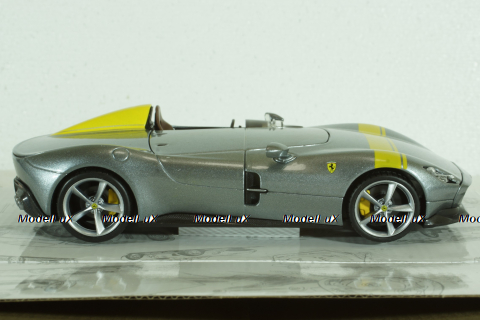 FERRARI MONZA SP1 2018 SILVER, BU26027S,  Burago 1:24