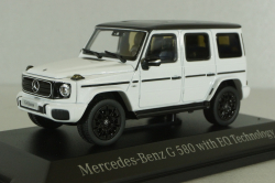Mercedes G580 with EQ Technology (W465) 2022, white, G-Klasse, B66960661, Norev 1:43