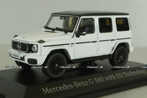 Mercedes G580 with EQ Technology (W465) 2022, white, G-Klasse, B66960661, Norev 1:43