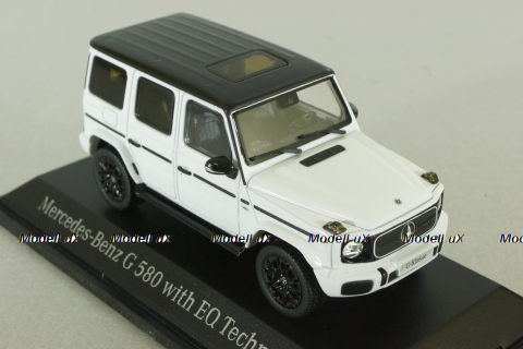 Mercedes G580 with EQ Technology (W465) 2022, white, G-Klasse, B66960661, Norev 1:43