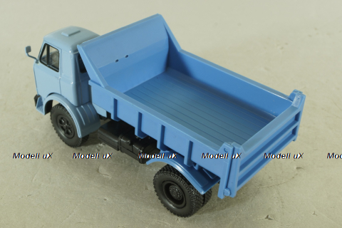 Маз-510Б самосвал 1962, голубой/синий, Н983WT, Наш Автопром 1:43