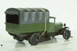 Газ-АА, зеленый с тентом, Н252, Наш Автопром 1:43