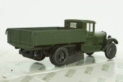 Газ-ААА, зеленый с тентом, Н254, Наш Автопром 1:43