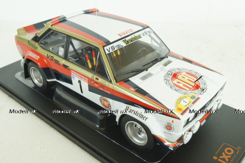 Fiat 131 Abarth, No.1, Rally Hunsruck, 1980, IXO 1:18