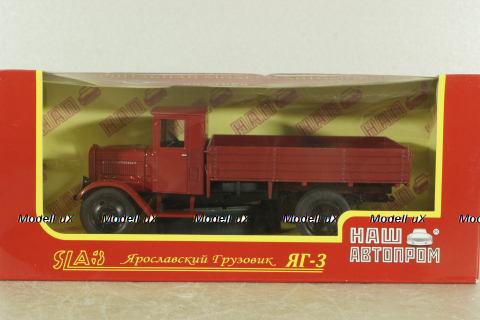 ЯГ-3 бортовой 1932, красеный, Н276, Наш Автопром 1:43