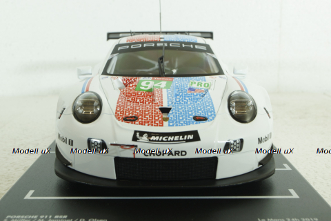 Porsche 911 (991) RSR #94 24h LeMans 2019 Porsche GT Team, IXO 1:18